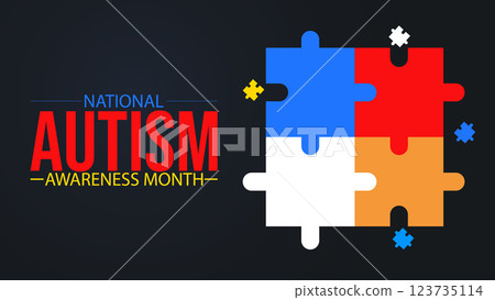 National Autism Awareness Month, Promoting Understanding and Inclusion 123735114