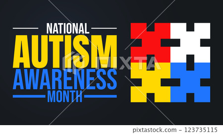 National Autism Awareness Month, Promoting Understanding and Inclusion 123735115
