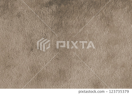 Faux fur, shiny silk velvet brown fabric or cloth macro, close up texture background 123735379