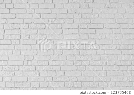 White color painted brick wall texture, brickwork, masonry of stone blocks horizontal background White color painted brick wall texture, brickwork, masonry of stone blocks horizontal background 123735468
