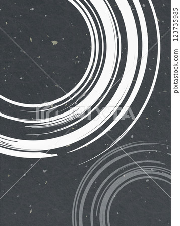 圓形畫日本紙背景材質紋理 圓形畫日本紙背景材質紋理 123735985