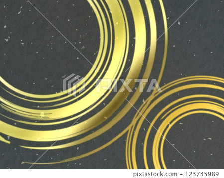Circle-drawn Japanese paper background material texture Circle-drawn Japanese paper background material texture 123735989