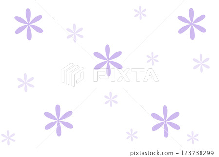 Pale purple simple flower background material 123738299