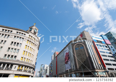 Ginza 4-chome intersection (March 2025/Chuo-ku, Tokyo) 123738392