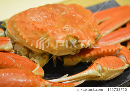 Enjoy some hearty crab at Kinosaki Onsen 123738750