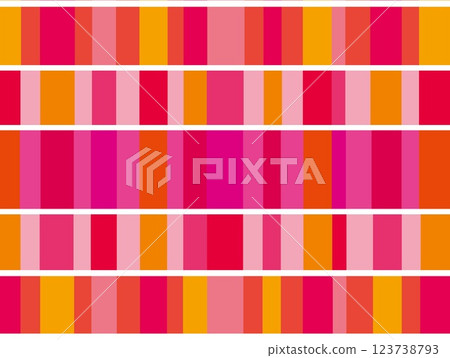 幾何圖案，粉紅色，橘色 123738793