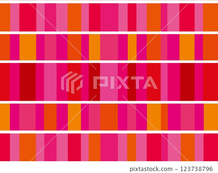 Geometric pattern, pink, orange Geometric pattern, pink, orange 123738796