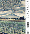 Mount Fuji  123738928