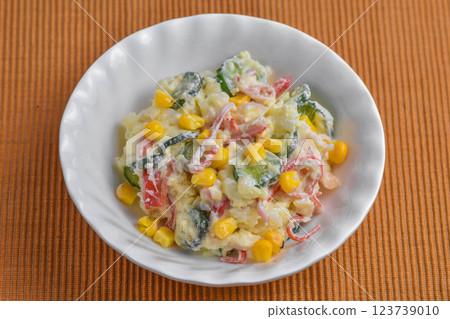 Chinese yam salad 123739010
