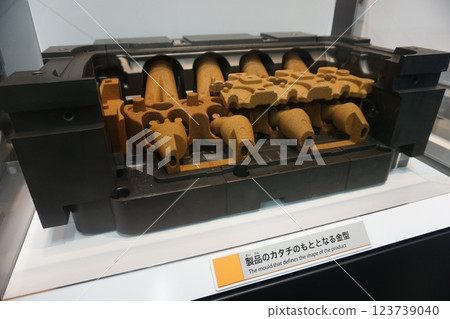 SUZUKI engine block casting process 123739040