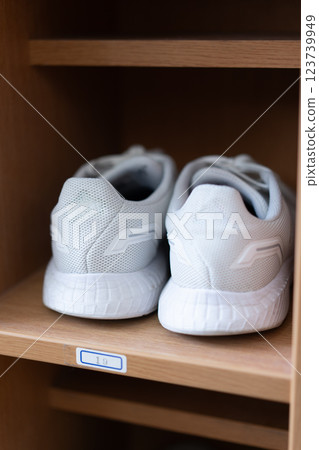 School shoebox School shoebox 123739949