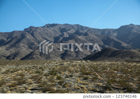 View of landscape in Grand Canyon National Park at USA 123740146