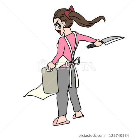 Woman cooking 123740384