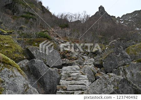 挪威,羅弗敦群島,斯沃爾韋爾蓋特 (Svolvaer Gäiter) 健行路線 挪威,羅弗敦群島,斯沃爾韋爾蓋特 (Svolvaer Gäiter) 健行路線 123740492