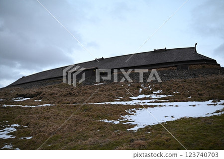 Borg Viking Museum, Lofoten Islands, Norway Borg Viking Museum, Lofoten Islands, Norway 123740703