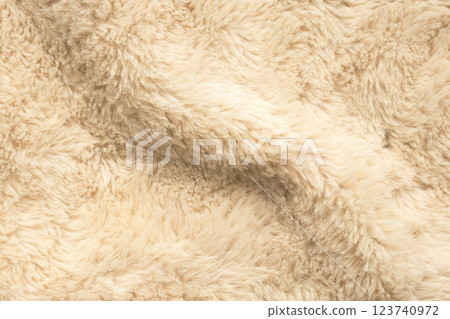 Brown fluffy fur fabric wool texture background Brown fluffy fur fabric wool texture background 123740972