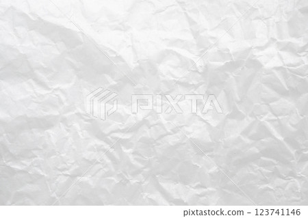 Abstract white crumpled and creased recycle paper texture background Abstract white crumpled and creased recycle paper texture background 123741146
