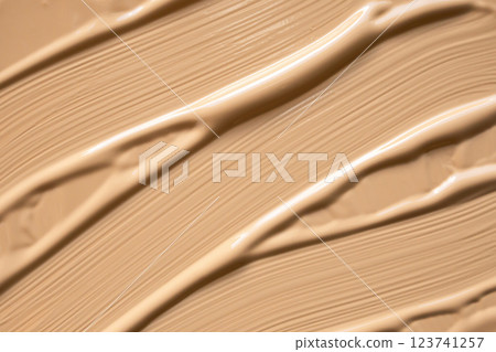 liquid foundation makeup cream texture background 123741257