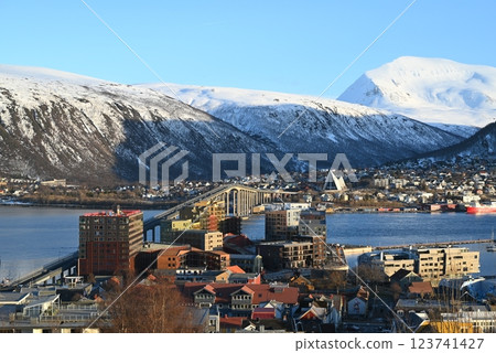 Norway Tromso cityscape Norway Tromso cityscape 123741427