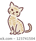 貓抓脖子 貓抓脖子 123741504