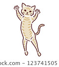貓跳上 貓跳上 123741505