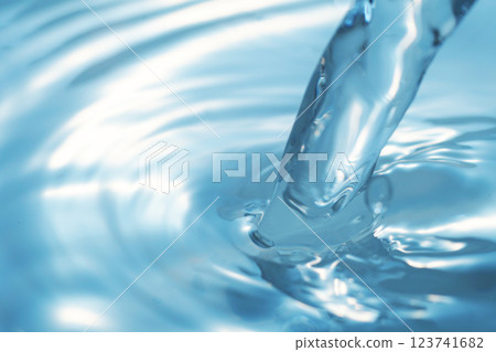 水、水滴、水面、漣漪、水柱 水、水滴、水面、漣漪、水柱 123741682