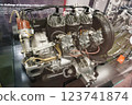 SUZUKI Air-cooled 2-stroke 3-cylinder engine (LC10 type) 123741874