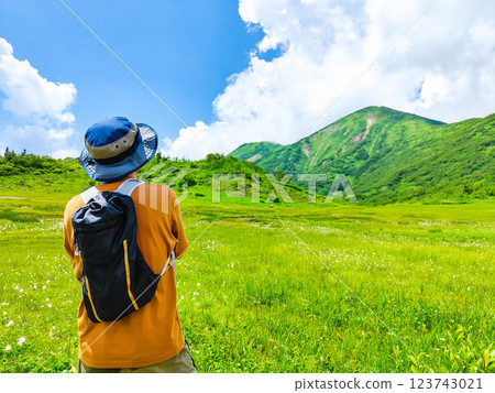 夏季登山火內山和妙高山（從天狗的花園看火內山） 123743021