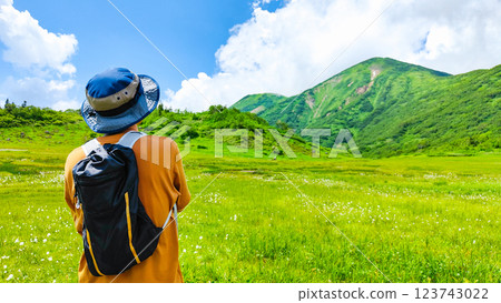 夏季登山火內山和妙高山（從天狗的花園看火內山） 123743022