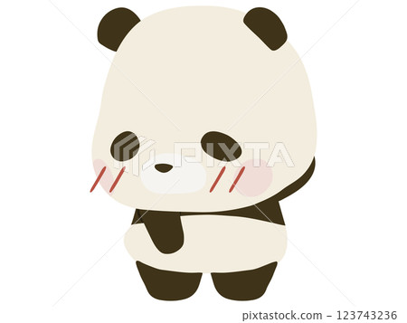 Shiny Baby Panda Shiny Baby Panda 123743236