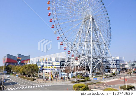 大阪天保山的風景 123743629