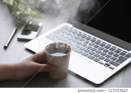 早間咖啡 123743687