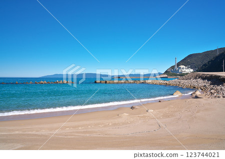 【白木海岸】福井縣敦賀市白木 【白木海岸】福井縣敦賀市白木 123744021