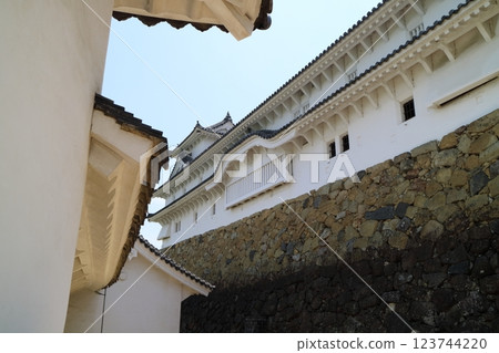See the world heritage castle tower See the world heritage castle tower 123744220