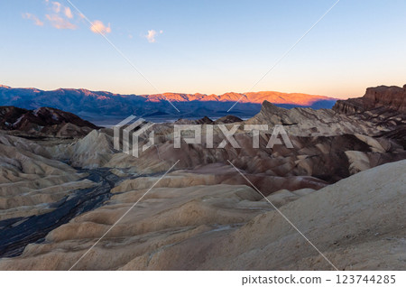 Sunrise at Zabriskie Point 123744285