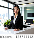 辦公室場景 123744412