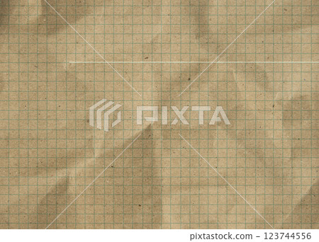 graph brown paper architect background. millimeter grid. 123744556