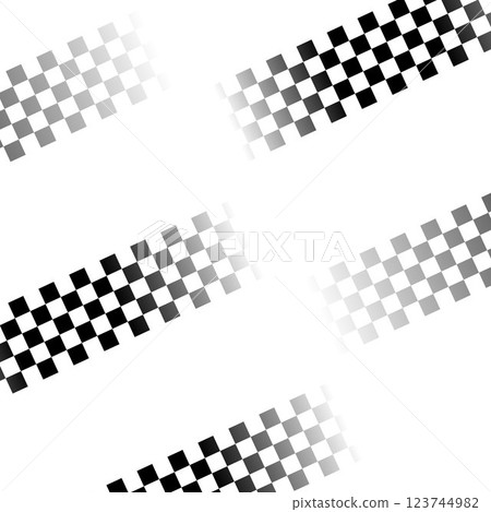 White checkered lines background White checkered lines background 123744982