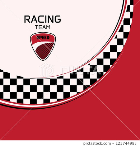 Red checkered race background Red checkered race background 123744985