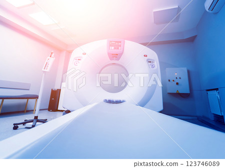Computer tomography diagnostics in medical center. Background Computer tomography diagnostics in medical center. Background 123746089