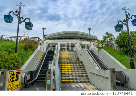 熊本縣天草市的天草基督教博物館入口,這裡展出有關天草四郎和隱居基督徒的資料。 熊本縣天草市的天草基督教博物館入口,這裡展出有關天草四郎和隱居基督徒的資料。 123746441
