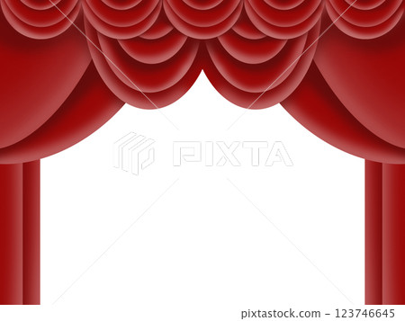Curtain background C-1 123746645