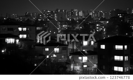 單色居住區 123746778