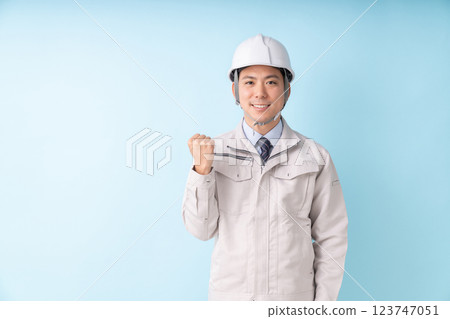 Businessman work clothes Businessman work clothes 123747051