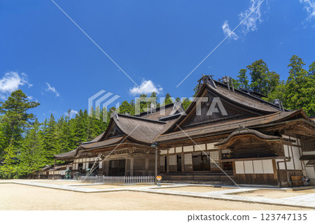 高野山金剛峰寺正殿正門 高野山金剛峰寺正殿正門 123747135