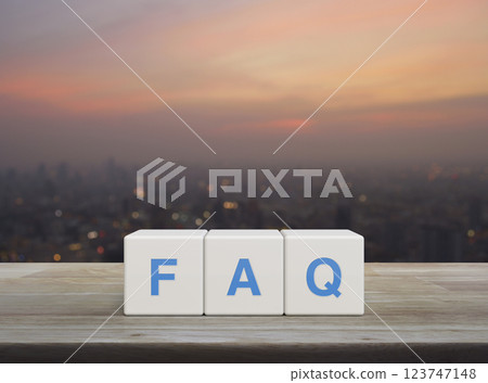 Frequently asked questions, Business customer service and support concept 123747148