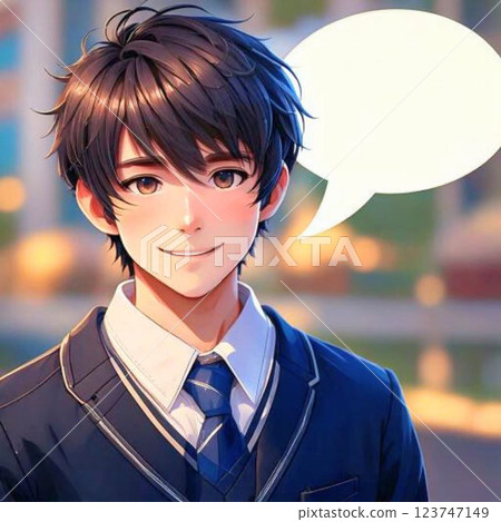 A word from a high school boy 123747149