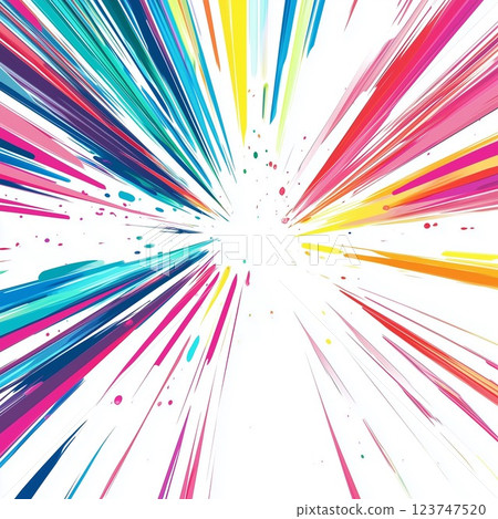 彩色光爆炸與飛濺抽象藝術 彩色光爆炸與飛濺抽象藝術 123747520