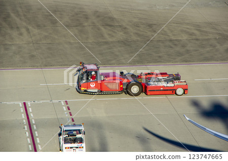 Airport special vehicles Airport special vehicles 123747665
