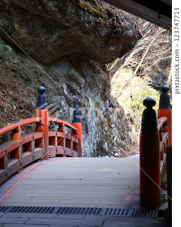 Red ancient bridge Red ancient bridge 123747713
